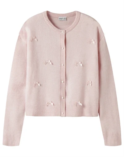 Name It - NKFKarin Knit Cardigan - Lotus